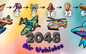 2048 Air Vehicles - 2048 game, play online free, no download