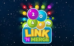 2048 - Link 'n Merge - puzzle game, play online free, no download