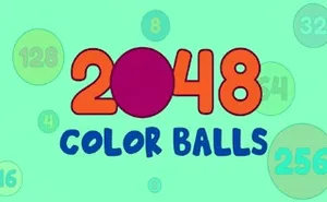 2048ColourBalls - 2048 game, play online free, no download
