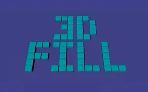 3D Fill - puzzle game, play online free, no download