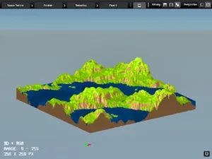 3D Terrain Generator - simulation game, play online free, no download