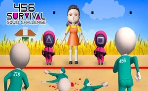 456 Survival Squid Challenge - action game, play online free, no download