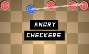 Angry Checkers - board game, play online free, no download