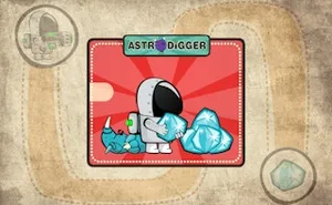 Astro Digger - adventure game, play online free, no download