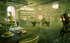 Awareness Game - The Robot Bar - trivia game, play online free, no download