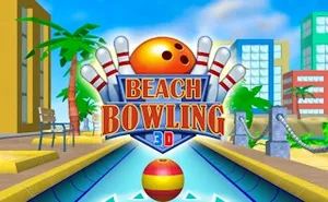 Beach Bowling 3D - sports game, play online free, no download