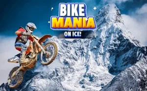 Bike Mania 3 On Ice - sports game, play online free, no download