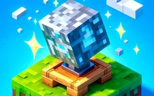Block Pusher Voxel World 3D - puzzle game, play online free, no download
