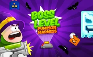 Boss Level - Pumpkin Madness - fun game, play online free, no download