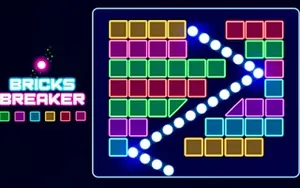 Bricks Breaker Deluxe - arcade game, play online free, no download