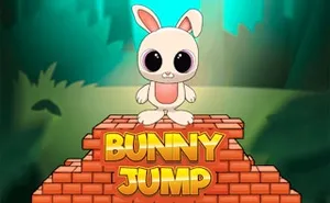 Bunny Stack Jump - animal game, play online free, no download