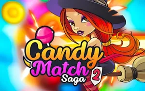Candy Match Saga 2 - match-3 game, play online free, no download