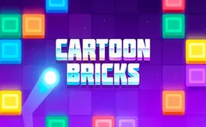 Cartoon Bricks - arcade game, play online free, no download