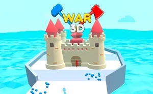 Castel War 3D - strategy game, play online free, no download