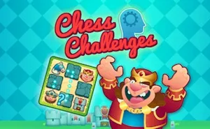 Chess Challenges - board game, play online free, no download