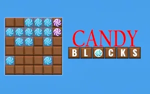 Candy Blocks Game - puzzle game, play online free, no download