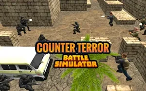 Counter Terror Battle Simulator - strategy game, play online free, no download