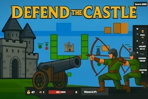 Defend the Castle - strategy game, play online free, no download
