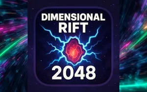 Dimensional Rift 2048 - 2048 game, play online free, no download