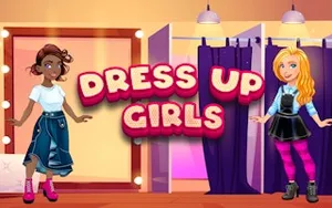 Dress Up Girls - junior game, play online free, no download