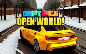 Drift Race in the Open World - sports game, play online free, no download