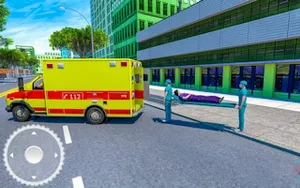 Emergency Ambulance Driving Game - simulation game, play online free, no download