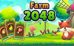 Farm 2048 - 2048 game, play online free, no download