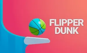 Flipper Dunk 3D - sports game, play online free, no download
