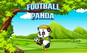Football Panda - arcade game, play online free, no download