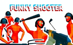 Funny Shooter - Destroy all enemies - first-person-shooter game, play online free, no download