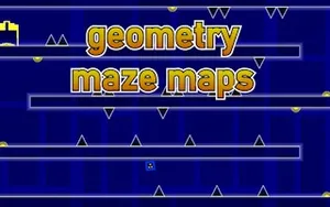 Geometry Maze Maps - arcade game, play online free, no download