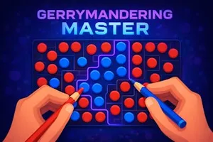 Gerrymandering Master - puzzle game, play online free, no download