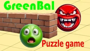 GreenBal - puzzle game, play online free, no download