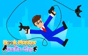 Hook Master Mafia City - puzzle game, play online free, no download