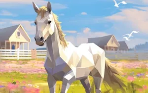 Horse Simulator 3D - adventure game, play online free, no download