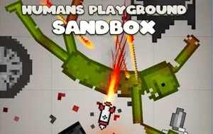 Humans Playground Sandbox - action game, play online free, no download