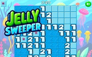 Jellysweeper - puzzle game, play online free, no download