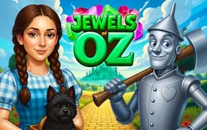 Jewels of Oz - match-3 game, play online free, no download