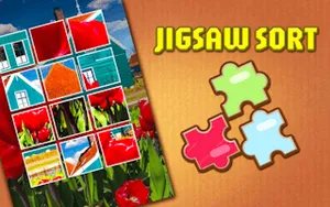 Jigsaw Sort - jigsaw-puzzles game, play online free, no download
