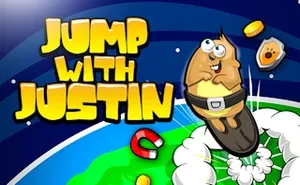Jump with Justin - adventure game, play online free, no download