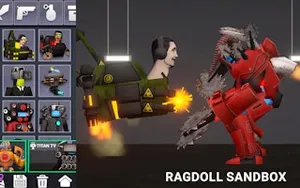 Last Play. Ragdoll Sandbox - simulation game, play online free, no download