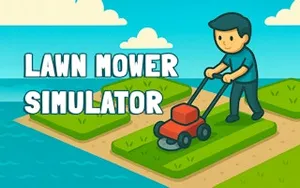 Lawn Mower Simulator - simulation game, play online free, no download