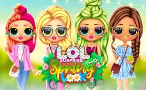 LOL Surprise Fresh Spring Look - kids game, play online free, no download
