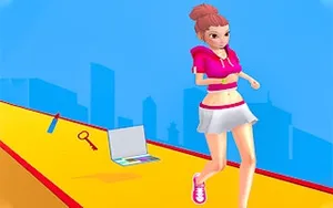 Makeover Run - casual game, play online free, no download