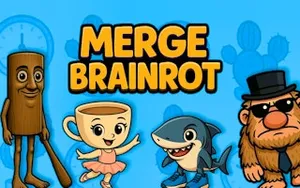 Merge Brainrot - casual game, play online free, no download