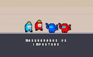 Masquerades vs Impostors - two-player game, play online free, no download
