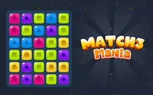 Match 3 Mania - match-3 game, play online free, no download