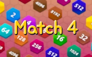 Match 4 - 2048 game, play online free, no download