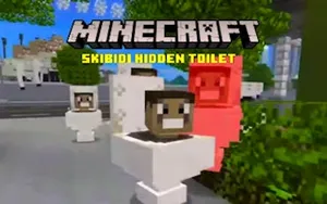 Minecraft Skibidi Hidden Toilet - skibidi-toilet game, play online free, no download