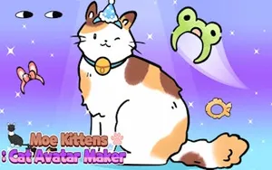 Moe Kittens: Cat Avatar Maker - simulation game, play online free, no download